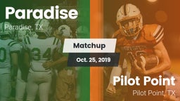 Matchup: Paradise vs. Pilot Point  2019