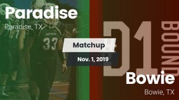 Matchup: Paradise vs. Bowie  2019