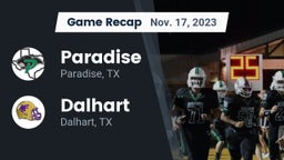 Recap: Paradise  vs. Dalhart  2023