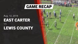 Recap: East Carter  vs. Lewis County  2016