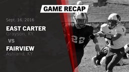 Recap: East Carter  vs. Fairview  2016