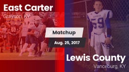 Matchup: East Carter vs. Lewis County  2017