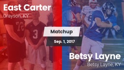 Matchup: East Carter vs. Betsy Layne  2017