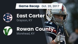 Recap: East Carter  vs. Rowan County  2017