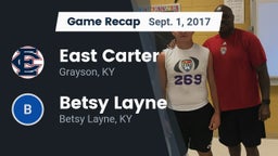 Recap: East Carter  vs. Betsy Layne  2017