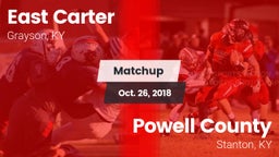 Matchup: East Carter vs. Powell County  2018