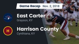 Recap: East Carter  vs. Harrison County  2018