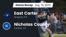 Recap: East Carter  vs. Nicholas County  2019