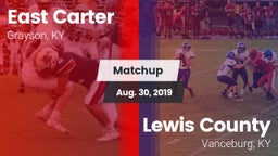 Matchup: East Carter vs. Lewis County  2019