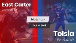 Matchup: East Carter vs. Tolsia  2019