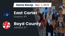 Recap: East Carter  vs. Boyd County  2019