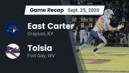 Recap: East Carter  vs. Tolsia  2020