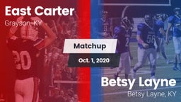 Matchup: East Carter vs. Betsy Layne  2020