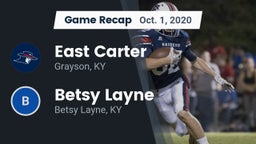 Recap: East Carter  vs. Betsy Layne  2020