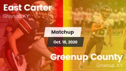 Matchup: East Carter vs. Greenup County  2020
