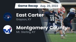 Recap: East Carter  vs. Montgomery County  2022