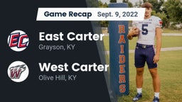 Recap: East Carter  vs. West Carter  2022