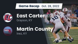 Recap: East Carter  vs. Martin County  2022