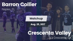 Matchup: Collier vs. Crescenta Valley  2017