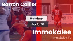 Matchup: Collier vs. Immokalee  2017