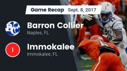 Recap: Barron Collier  vs. Immokalee  2017