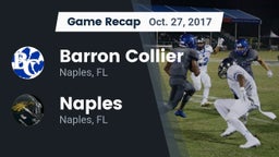 Recap: Barron Collier  vs. Naples  2017