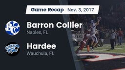 Recap: Barron Collier  vs. Hardee  2017
