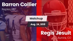 Matchup: Collier vs. Regis Jesuit  2018