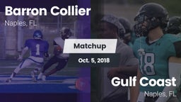 Matchup: Collier vs. Gulf Coast  2018