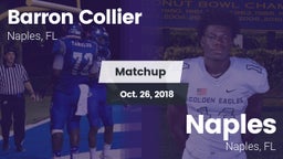 Matchup: Collier vs. Naples  2018
