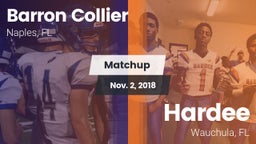 Matchup: Collier vs. Hardee  2018