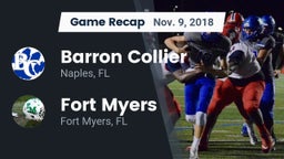 Recap: Barron Collier  vs. Fort Myers  2018