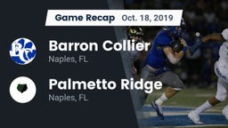 Recap: Barron Collier  vs. Palmetto Ridge  2019