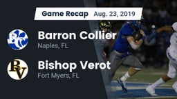 Recap: Barron Collier  vs. Bishop Verot  2019