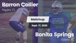 Matchup: Collier vs. Bonita Springs  2020