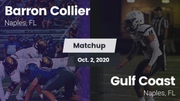 Matchup: Collier vs. Gulf Coast  2020