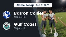 Recap: Barron Collier  vs. Gulf Coast  2020