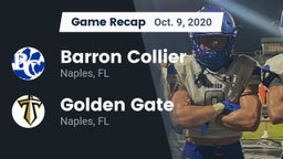 Recap: Barron Collier  vs. Golden Gate  2020