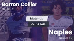 Matchup: Collier vs. Naples  2020