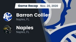 Recap: Barron Collier  vs. Naples  2020