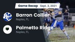 Recap: Barron Collier  vs. Palmetto Ridge  2021
