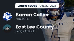 Recap: Barron Collier  vs. East Lee County  2021