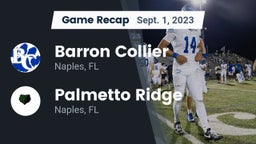 Recap: Barron Collier  vs. Palmetto Ridge  2023