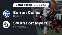 Recap: Barron Collier  vs. South Fort Myers  2023