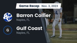 Recap: Barron Collier  vs. Gulf Coast  2023