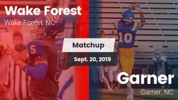 Matchup: Wake Forest vs. Garner  2019
