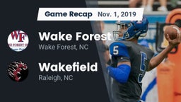 Recap: Wake Forest  vs. Wakefield  2019