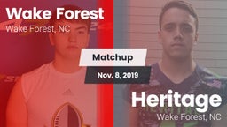 Matchup: Wake Forest vs. Heritage  2019
