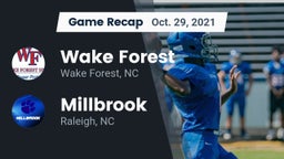 Recap: Wake Forest  vs. Millbrook  2021