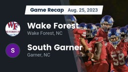 Recap: Wake Forest  vs. South Garner  2023